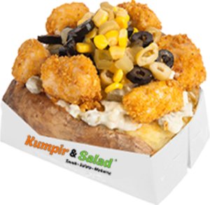 çıtır tavuk kumpir