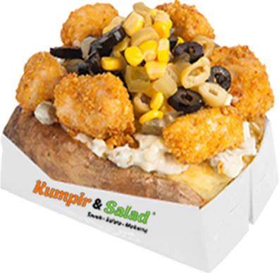 çıtır tavuk kumpir