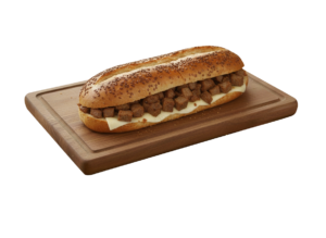 kavurmalı kaşarlı tost