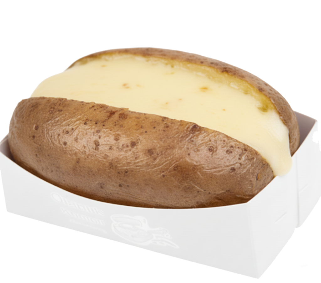 kumpir sade kaşarlı