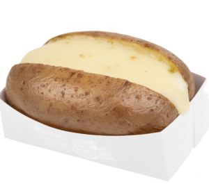 kumpir sade kaşarlı