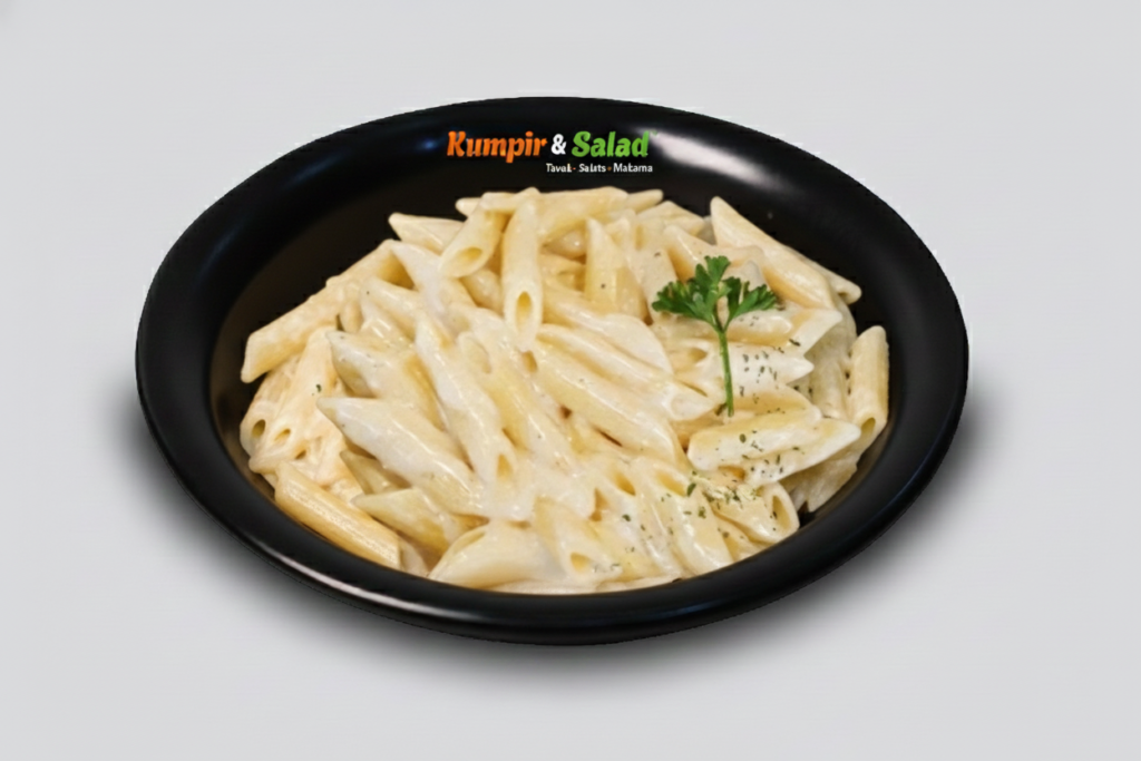 peynirli penne tabak